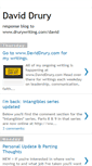 Mobile Screenshot of daviddrury.blogspot.com