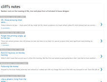 Tablet Screenshot of cliffs-notes.blogspot.com