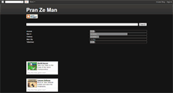 Desktop Screenshot of pranzeman.blogspot.com