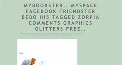 Desktop Screenshot of mybookster.blogspot.com