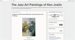 Desktop Screenshot of jazzartbykenjoslin.blogspot.com