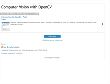 Tablet Screenshot of opencomputervision.blogspot.com