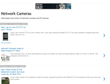 Tablet Screenshot of networkcameras.blogspot.com