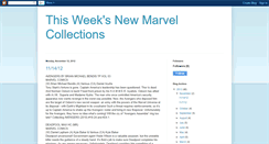 Desktop Screenshot of newmarvelcollections.blogspot.com