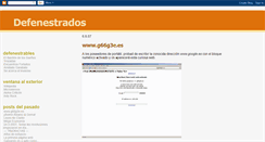 Desktop Screenshot of defenestra2.blogspot.com