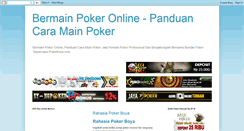 Desktop Screenshot of bermain-poker-online.blogspot.com