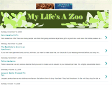 Tablet Screenshot of mylifeazoo.blogspot.com