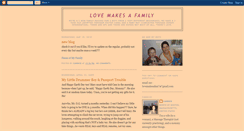 Desktop Screenshot of lovemakesafam.blogspot.com