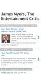 Mobile Screenshot of jamesmyerstheentertainmentcritic.blogspot.com