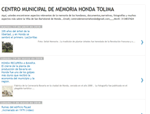 Tablet Screenshot of centrodememoriahonda.blogspot.com