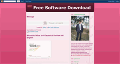 Desktop Screenshot of 1000softwarez.blogspot.com