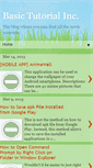 Mobile Screenshot of basicxtutorial.blogspot.com