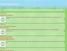 Tablet Screenshot of basicxtutorial.blogspot.com