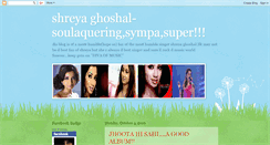 Desktop Screenshot of lkderaffanofshreya.blogspot.com