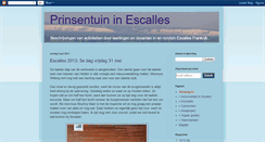 Desktop Screenshot of prinsentuin-escalles.blogspot.com