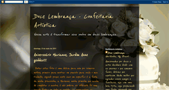 Desktop Screenshot of docelembranca-confeitaria.blogspot.com