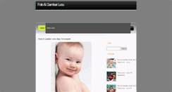 Desktop Screenshot of fotogambarlucu.blogspot.com