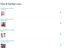 Tablet Screenshot of fotogambarlucu.blogspot.com