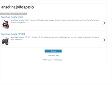 Tablet Screenshot of angelinajoliegossip.blogspot.com