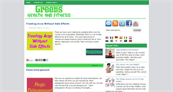 Desktop Screenshot of greens-health-and-fitness.blogspot.com