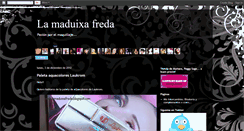 Desktop Screenshot of lamaduixafreda.blogspot.com