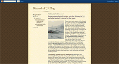 Desktop Screenshot of blizzard77.blogspot.com