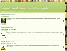 Tablet Screenshot of lessonslearnedteacher.blogspot.com