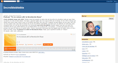 Desktop Screenshot of increiblebleble.blogspot.com