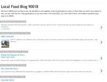 Tablet Screenshot of localfoodblog90018.blogspot.com