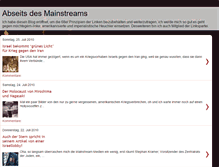 Tablet Screenshot of abseits-des-mainstreams.blogspot.com