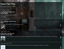 Tablet Screenshot of creeksideangling.blogspot.com