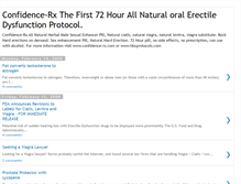 Tablet Screenshot of confidence-rx.blogspot.com