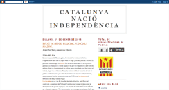 Desktop Screenshot of independentistescatalans.blogspot.com