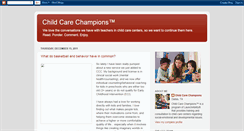 Desktop Screenshot of childcarechamps.blogspot.com