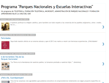 Tablet Screenshot of parquesyescuelas.blogspot.com