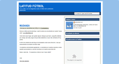 Desktop Screenshot of latitudfutbol.blogspot.com