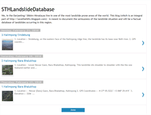 Tablet Screenshot of landslidedatabasesth.blogspot.com