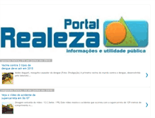 Tablet Screenshot of portalrealeza-ultimasnoticias.blogspot.com