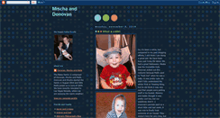 Desktop Screenshot of mischaanddonovan.blogspot.com