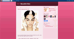 Desktop Screenshot of 0beautifulskin.blogspot.com