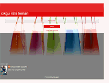Tablet Screenshot of cikguilalemari.blogspot.com
