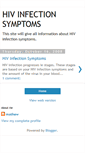 Mobile Screenshot of hivinfectionsymptoms.blogspot.com