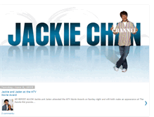 Tablet Screenshot of jackiechanchannel.blogspot.com