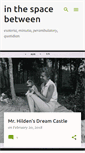 Mobile Screenshot of inthespacebetween.blogspot.com