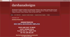 Desktop Screenshot of darshanadesigns.blogspot.com