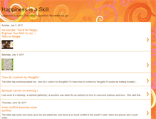 Tablet Screenshot of happinessisaskill.blogspot.com
