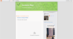 Desktop Screenshot of cordeiromau.blogspot.com