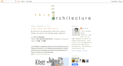 Desktop Screenshot of allthingarchitecture.blogspot.com