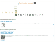 Tablet Screenshot of allthingarchitecture.blogspot.com