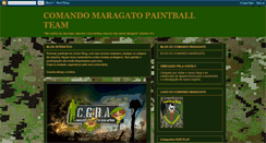 Desktop Screenshot of comandomaragatopaintballteam.blogspot.com